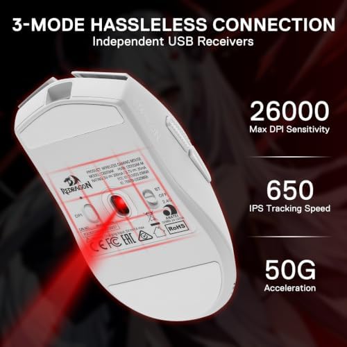 Redragon Eisa Anime Keyboard & Mouse Combo, K686 PRO KB + M916 26K DPI Mice
