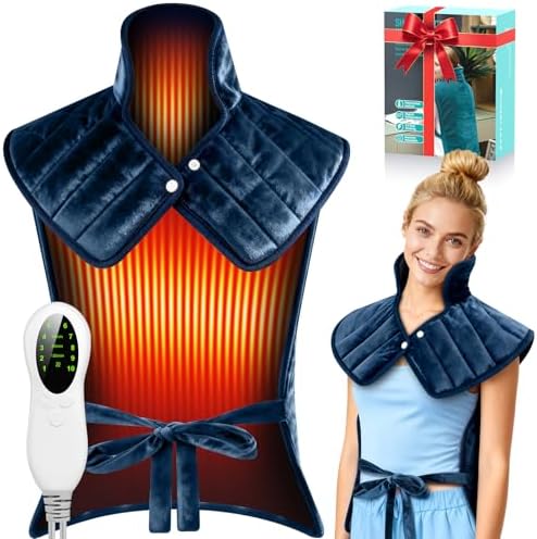 Graphene Heating Pad for Shoulder and Back, 35"x24" XL Full Body Pad