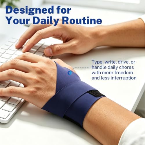 Wrist Brace for Mild Carpal Tunnel, Helps Keep Wrist Naturally Straight