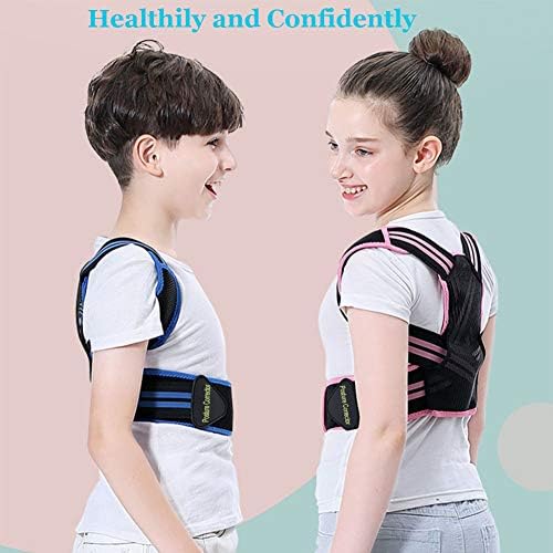 Lexniush Professional Posture Corrector for Kids and Teens, Effective Upper Back Posture Brace for Teenagers Boys Girls Spinal Support to Improves Slouch, Prevent Humpback, Relieve Back Pain