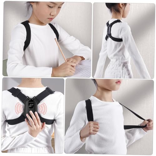 Smart Posture Corrector Belt with Intelligent Vibration Reminder for Hunchback Correction Breathable Comfortable Back Support for Men and Women Sitting at Home Office School