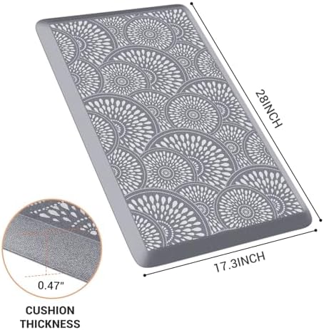 Mattitude Kitchen Mat, Waterproof Non-Slip Standing Mats and Rugs