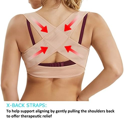 JOYSHAPER Chest Brace Up for Women Posture Corrector Shapewear Vest Tops Bra Support Shaper