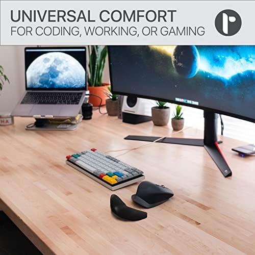 Glider V3 2025 Wrist Rest for Mouse, Ergonomic Sliding Palm Support for Carpal Tunnel and Wrist Pain Relief, Lightweight Gliding Wrist Pad for Office Work, Gaming, Coding, and Computer Use