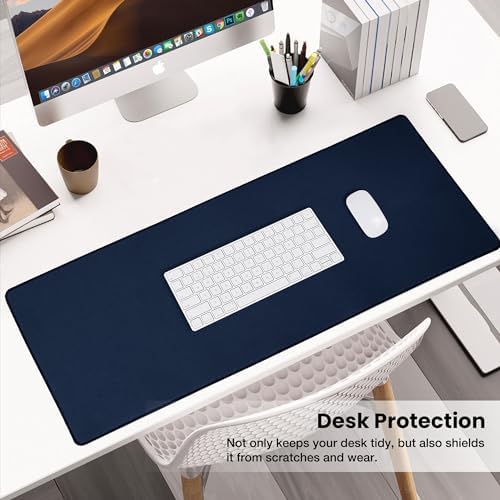 ALOANES Non-Slip Extended Mouse Pad Office&Home Desk Mat Stitched Edge