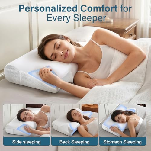 Ergonomic Cervical Neck Pillow for Neck Pain Relief
