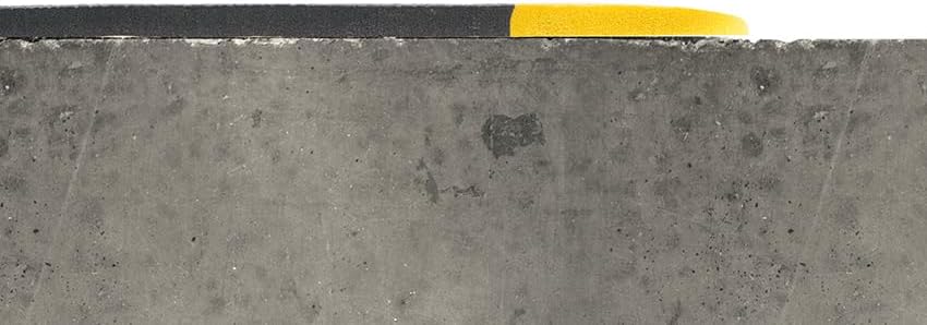 Wearwell Soft Step Light Duty Anti-Fatigue Mat - Black/Yellow. 2' W x 3' L x 3/8" Thickness. PVC Vinyl Sponge. Safety Rounded Edges. For Dry Areas in Light Industrial Applications (427.38x2x3BYL)