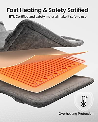 RENPHO Extra Large Heating Pad for Back, FSA Eligible HSA, 24 x 37-inches
