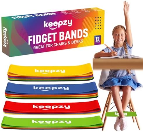 Chair Bands for Kids with Fidgety Feet, Desk Bands for Classroom