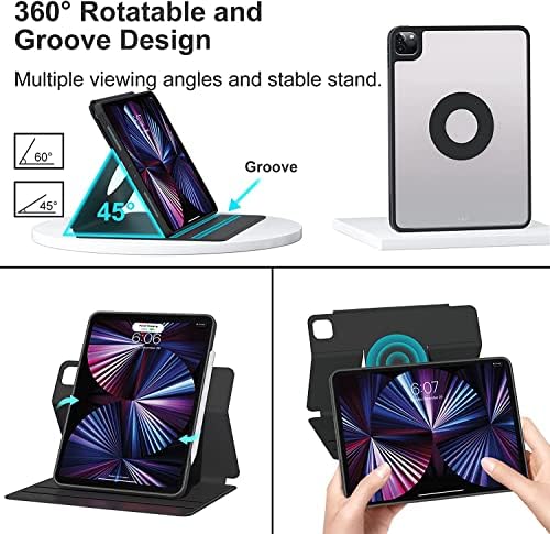 Case with Keyboard for iPad (A16) 11th/10th Generation Upgraded