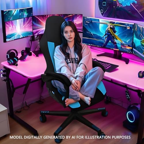 Gaming Chair Covers Only,Stretchable Fit Thick Breathable Mesh