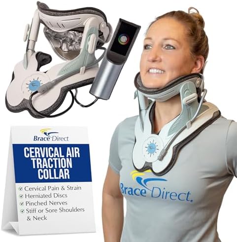 Brace Direct Cervical Traction Collar - Portable Neck Decompression Device