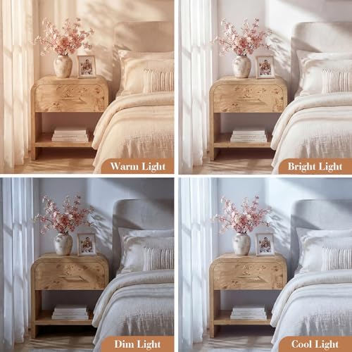 Night Stand, 1-Drawer and 1 Storage Shelf