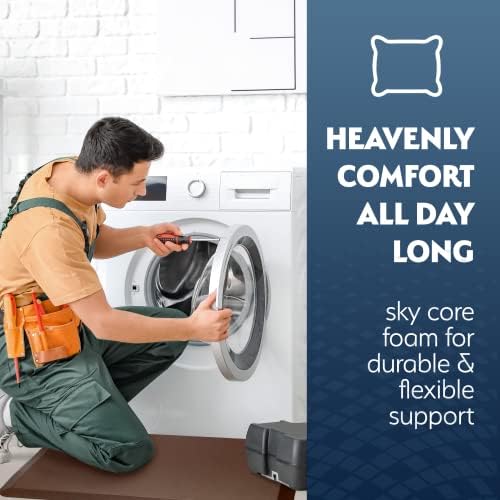 Sky Solutions Anti Fatigue Floor Mat - 3/4" Thick Cushioned Kitchen Rug, Standing Desk Mat - Comfort at Home, Office, Garage - Non Slip, Durable and Stain Resistant (20" x 39", Ombre)