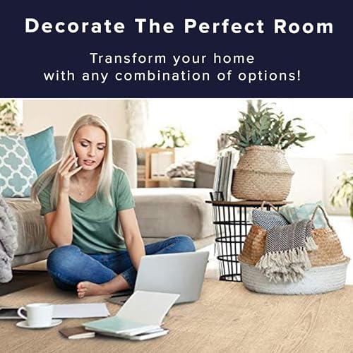 Forest Floor Farmhouse 3/8 Inch Thick Printed Foam Tiles, Premium Wood Grain Interlocking Foam Floor Mats, Anti-Fatigue Flooring – Stylish Flooring Solution