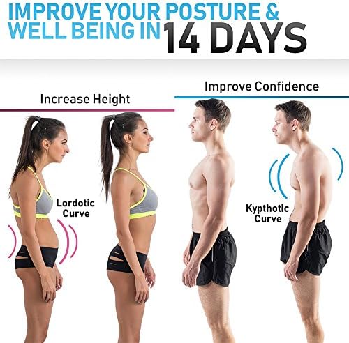 MOHUACHI Thoracic Back Brace Posture Corrector- Magnetic Lumbar Back Support Belt-Back Pain Relief, Improve Thoracic Kyphosis, for Lower and Upper Back Pain Men & Women (white, XX-Large)