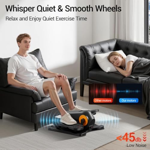 Under Desk Elliptical Machine Seated Pedal Exerciser