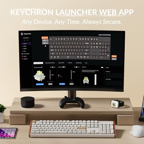 Keychron K10 HE Full-Size Hall Effect Keyboard Wireless, Rapid Trigger