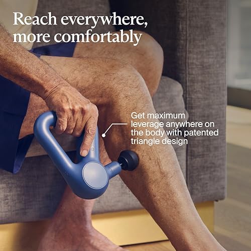 TheraGun Therabody Relief Massage Gun | for Daily Comfort | 3-Speed | Navy