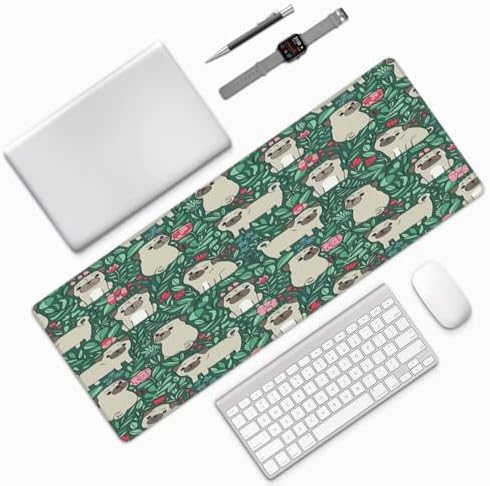 31.5"x11.8" Large Gaming Mouse Pad, Desk Mat with Stitched Edge
