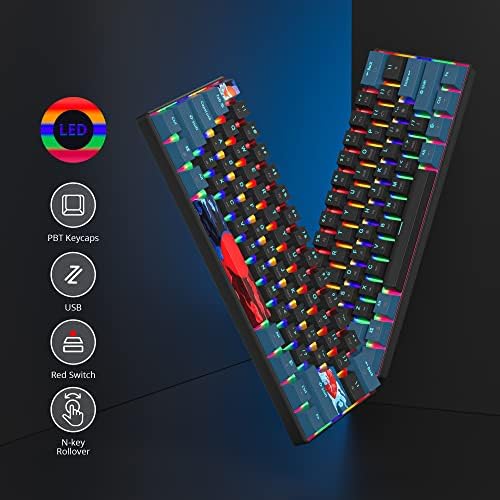Owpkeenthy 60% Wired Mechanical Keyboard