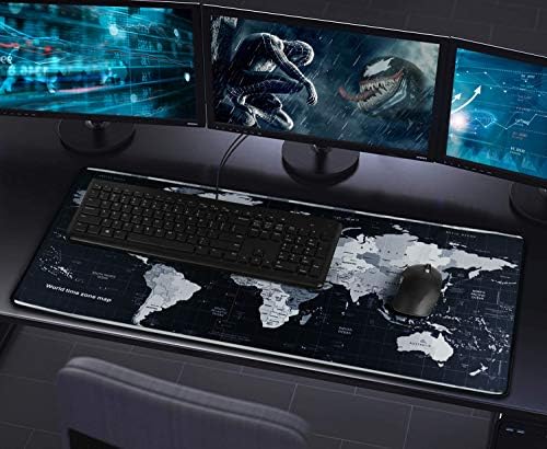 Gaming Mouse Pad, Non-Slip Spill-Resistant Large Extended Desk Mouse Pad
