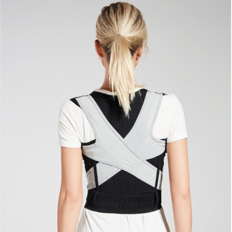 Invisible correction belt invisible anti-hunchback posture spine corrector (D,Small)