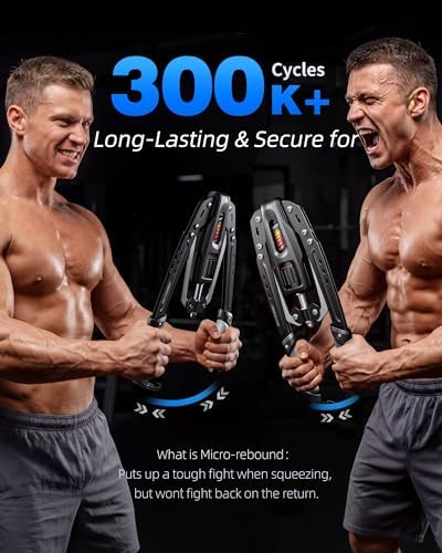 EAST MOUNT Twister Arm Exerciser, Adjustable Hydraulic Resistance 22–440 lbs, Arm Chest & Shoulder Strength Trainer for Home Workouts, Upper Body Muscle Builder, Fitness Training Equipment
