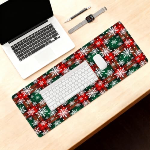 Christmas Large Mouse Pad Non-Slip Rubber Long Gaming Desk Mat