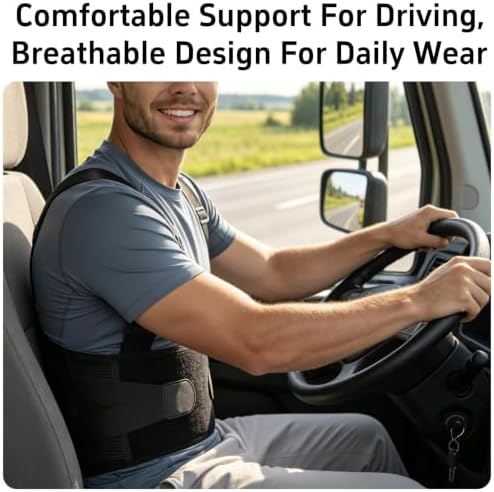 Work Back Brace for Men and Women Posture Corrector Lower Back Support