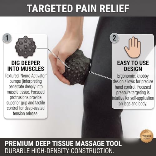 Rollga ACTIVATOR - Massage Ball for Myofascial Release & Trigger Points