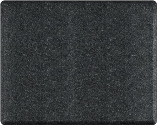 WellnessMats Granite Collection Anti-Fatigue Floor Mat, Polyurethane – Ergonomic Support Pad for Home, Kitchen, Garage, Office Standing Desk – Water Resistant - Made in USA