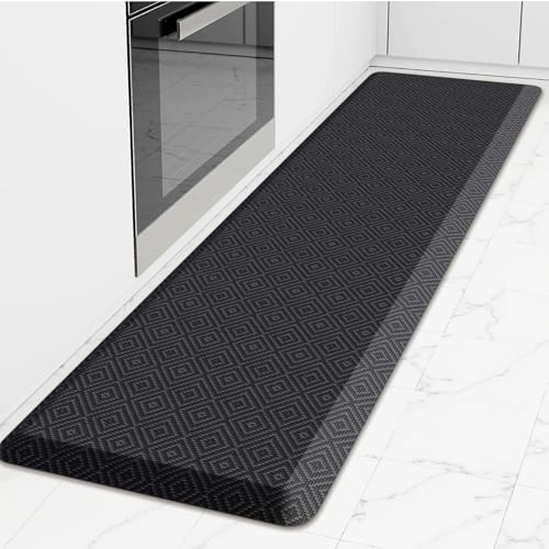 Anti-Fatigue Kitchen Mats for Floor Standing and Comfort Desk Mats 17"x60"