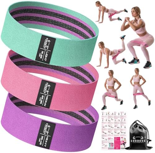 Fabric Resistance Bands for Working Out