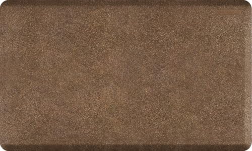 WellnessMats Granite Collection Anti-Fatigue Floor Mat, Polyurethane – Ergonomic Support Pad for Home, Kitchen, Garage, Office Standing Desk – Water Resistant - Made in USA