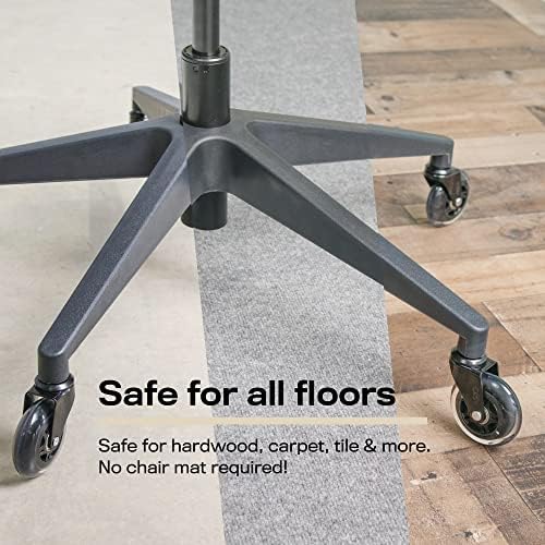 The Office Oasis Original Office Chair Wheels (As Seen On PBS), IKEA Clear