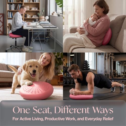 Tumaz Wobble Cushion Wiggle Seat Core Balance Disc with Pump