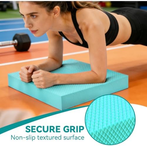 Large Thick Balance Pad Non-Slip Stability Trainer Yoga & Pilates