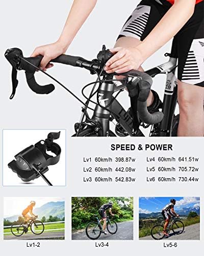 Bike Trainer, Magnetic Bicycle Stationary Stand for Indoor Exercise Riding