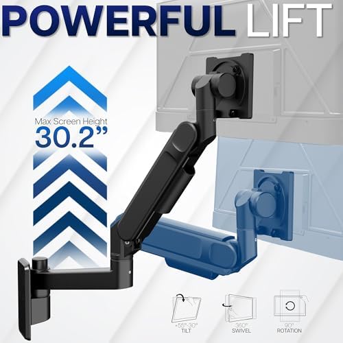 VIVO Black Ultrawide Monitor Wall Mount for up to 57 in Screens, MOUNT-G57