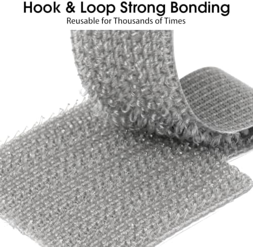 100 Pcs Cable Management Under Desk, Cable Ties, Cord Organizer Straps