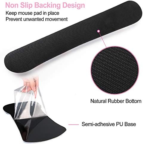 ToLuLu Keyboard Wrist Rest Pad Ergonomic Mouse Pad Set, Cute Mousepad