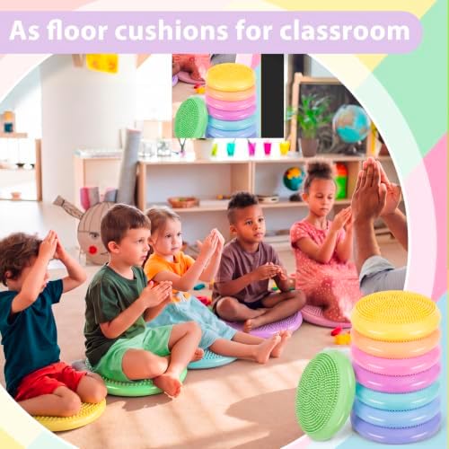 Amylove Wiggle Seat Inflated Wobble Cushion for Sensory Kid