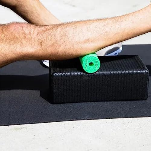 BLACKROLL - Mini Foam Roller, Massage Tool for Feet, Hands, and Arms, Ideal for Travel Size and Targeted Myofascial Release, for Exercise, Massage, and Muscle Recovery, 6" x 2", Azure
