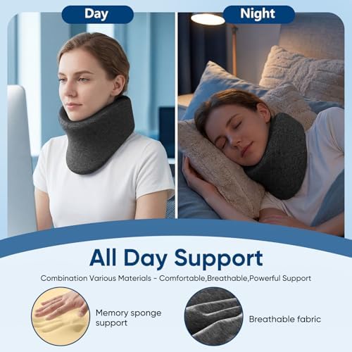 Neck Brace Cervical Collar for Neck & Travel Support