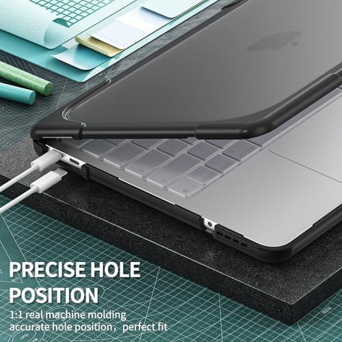 Batianda Heavy Duty Case for MacBook Neo 13 Inch 2026, Black