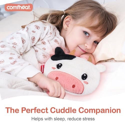 Cow Microwave Heating Pad for Period Cramps, Moist Heat Pack