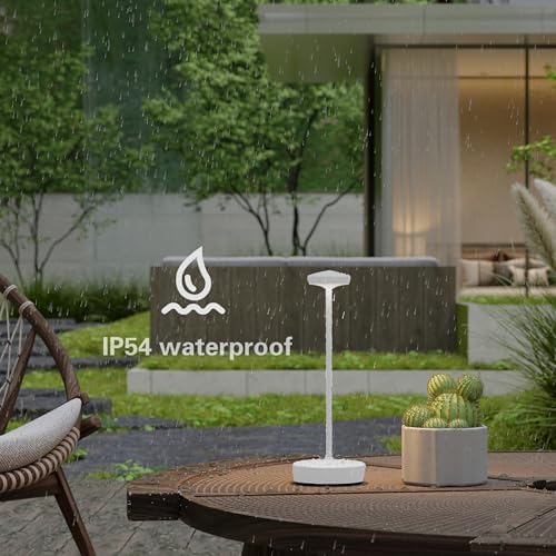 LED Cordless Table Lamp,Rechargeable Battery Lights