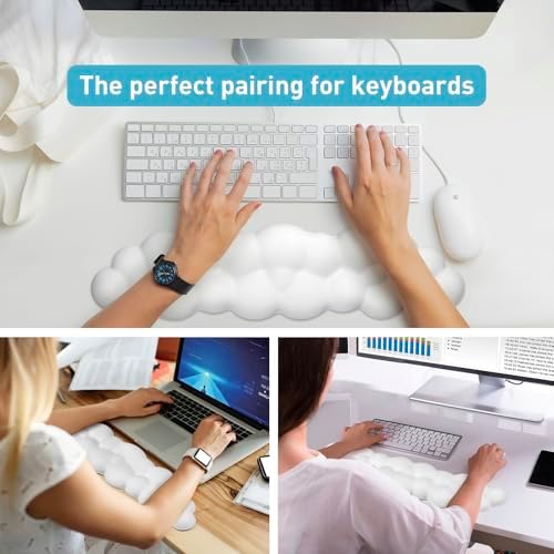 Cloud Wrist Rest Keyboard