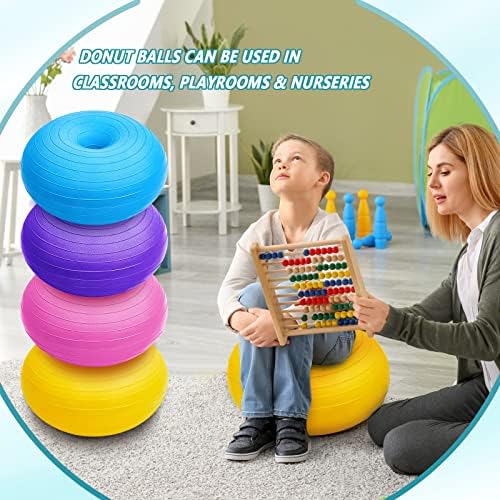 Lewtemi 4 Pcs Flexible Seating for Classroom Elementary 20'', Fresh Color